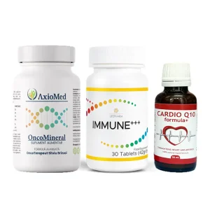 Pachet antitumoral, OncoMineral, Immune+++, Cardio Q10