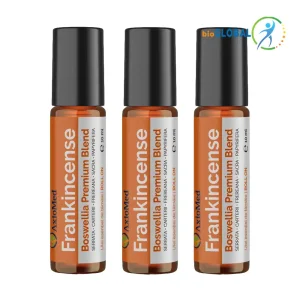 Ulei Tămâie Roll-On  Premium| 5 Specii Boswellia | AxioMed™ - 3 bucăți