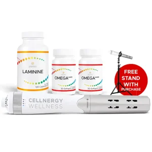 Cellnergy Wellnes suport gratuit, Laminine 120cps, dublu Omega+++ 30cps LifePharm