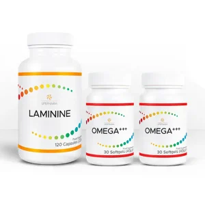 LAMININE 120cps, dublu OMEGA+++ 30cps LifePharm