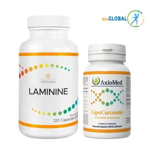 Pachet Premium Laminine + LipoCurcumin 95% | Regenerare și Antiinflamator