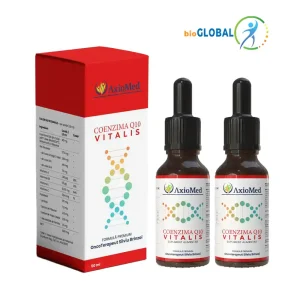 Coenzima Q10 Vitalis AxioMed – promoție 2 bucăți