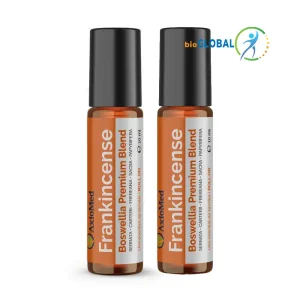 Ulei Tămâie Roll-On  Premium| 5 Specii Boswellia | AxioMed™ - 2 bucăți